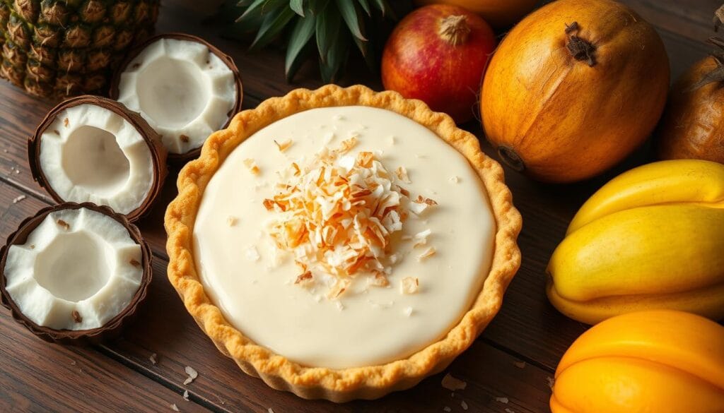 coconut custard pie recipe
