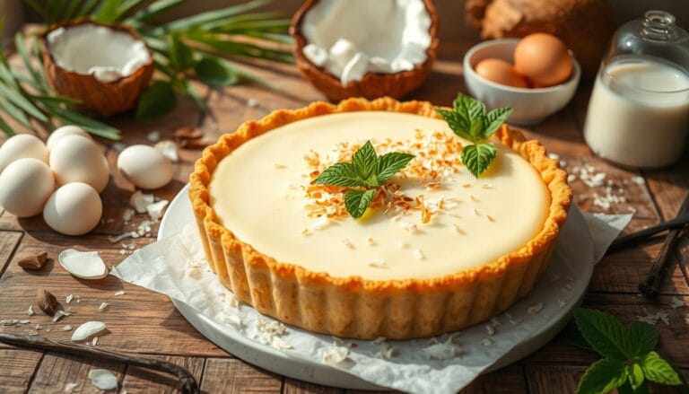 coconut custard pie recipe