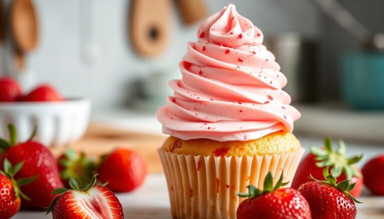 strawberry cream cheese frosting