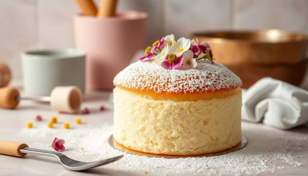 mini vanilla sponge cake recipe for one