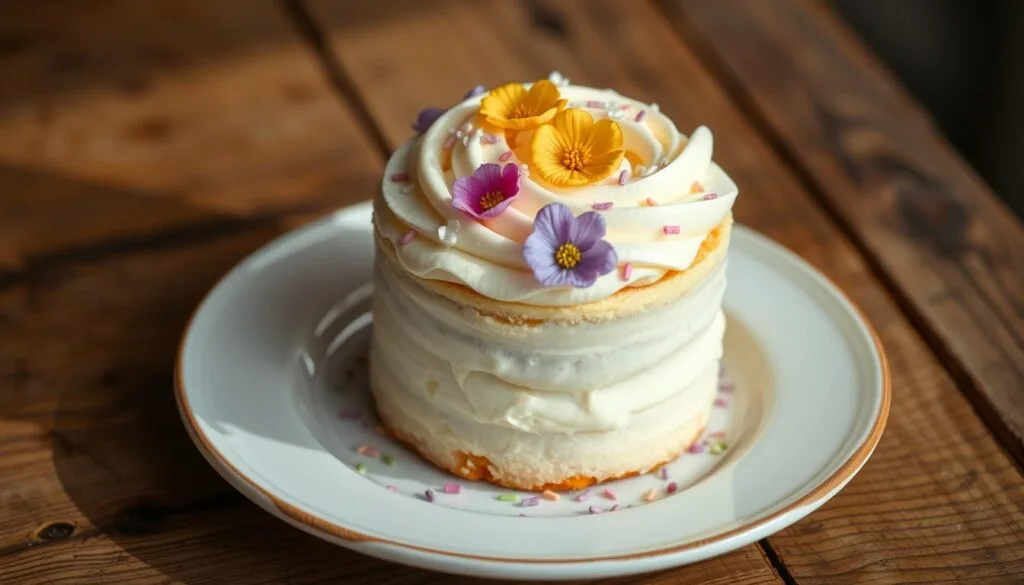 mini vanilla sponge cake recipe for one