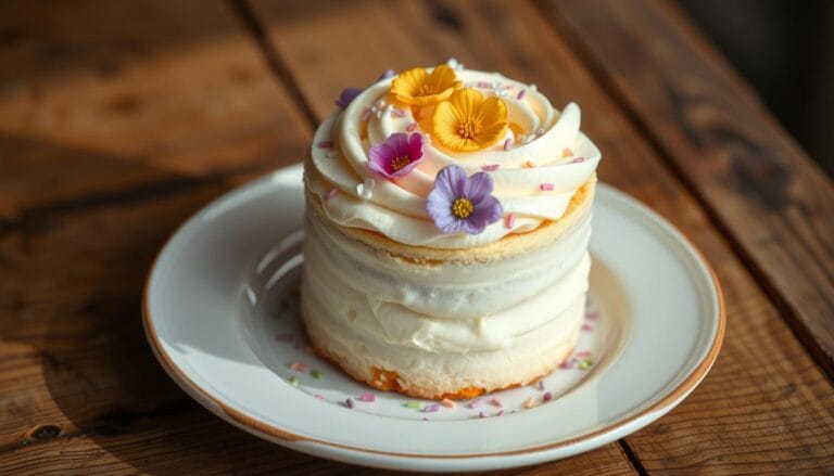 mini vanilla sponge cake recipe for one