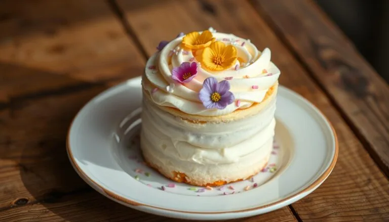 mini vanilla sponge cake recipe for one