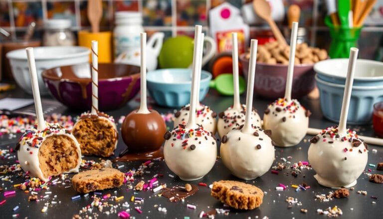 Cookie and Cream Cake Pops