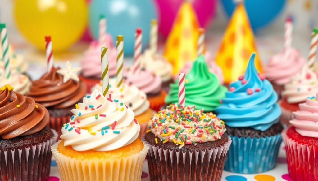 birthday cupcake
