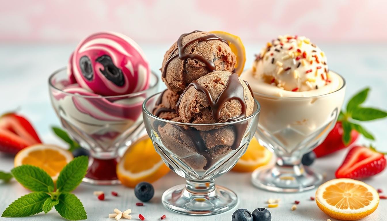 3 recipe ice cream with condensed milk