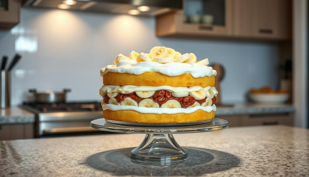Banana split cake recipe