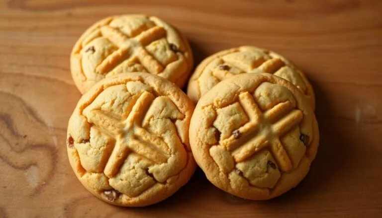 4 Ingredient peanut butter cookies